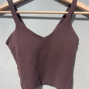 Lululemon Align Tank Top Spiced Chai Size 0